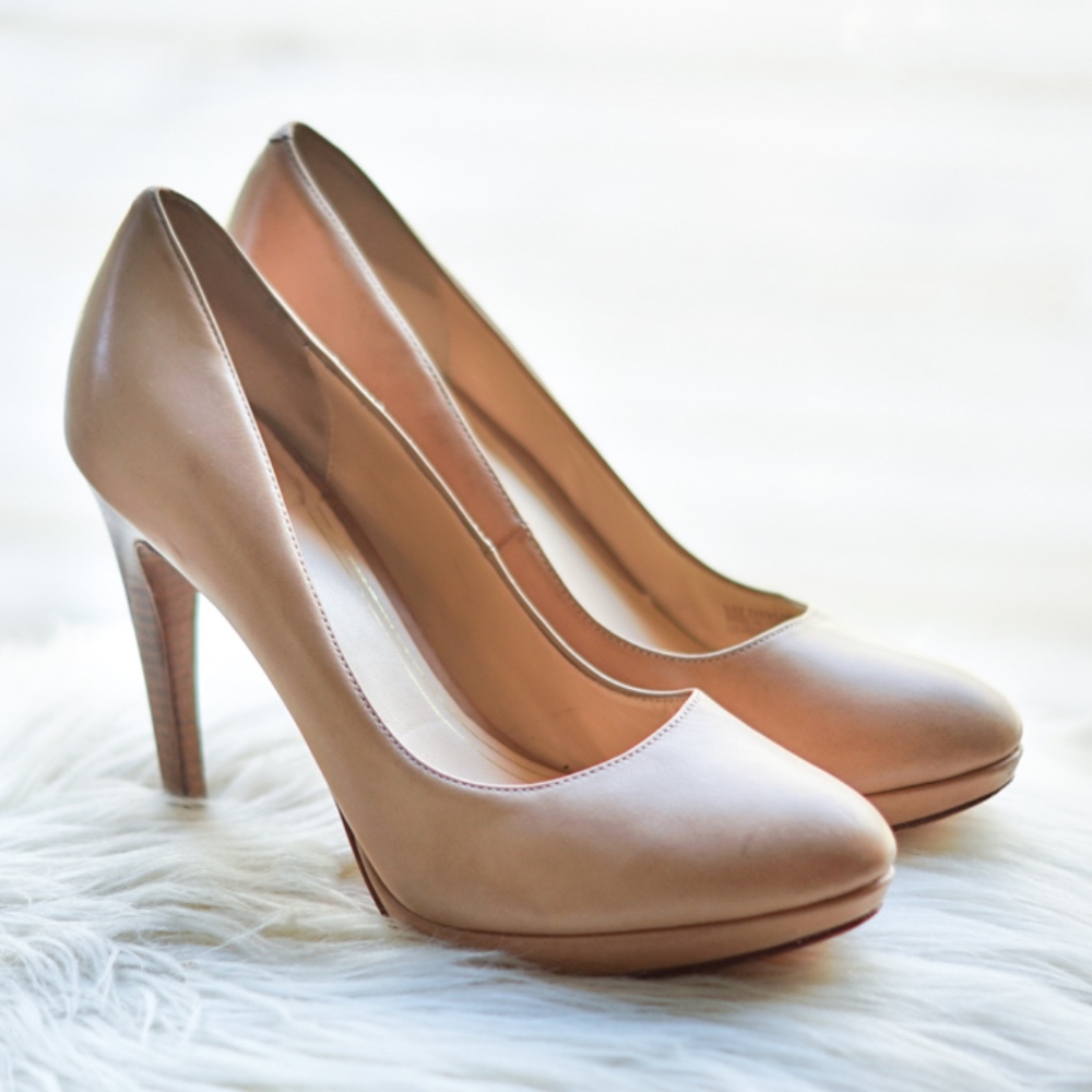 Cole Haan Chelsea Pumps Platforms, Sandstone